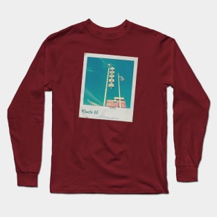 Route 66 Motel Vintage Photo Long Sleeve T-Shirt